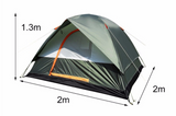 3-4 Person Portable Double Layer Waterproof Tent - All Season Tent