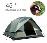3-4 Person Portable Double Layer Waterproof Tent - All Season Tent