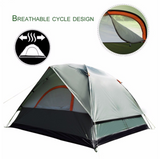3-4 Person Portable Double Layer Waterproof Tent - All Season Tent