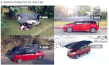All in One-Camping/Party Tent, Car Tent & Auto Beach/Fishing Umbrella - All in One
