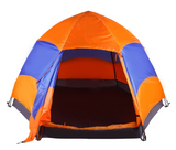 5-8 Person - Six Corners Automatic Tent Sunshade Summer Camping Rainproof Shelter Tent For Family