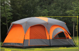 6-12 Person Luxury Two Bedroom Double Layered Tent - All Season Camping, Outdoor & Party Tent