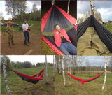 Hammock Garden Camping Outdoor Sports Travel - Double Bed Person Leisure Travel Nets